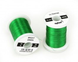 Flat Colour Wire, Ultrafine, Bright Green